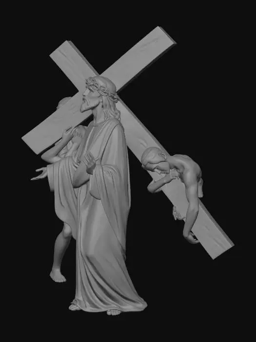 3D model for Jesus Christ second station