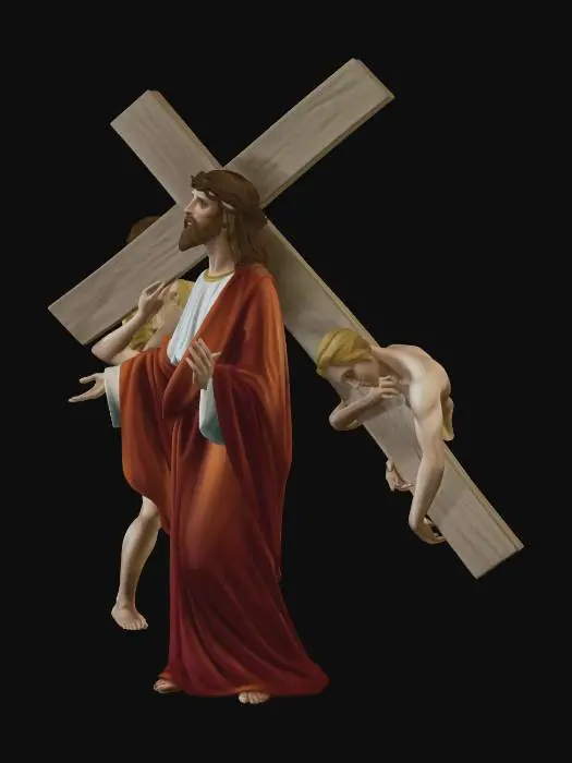 3D model for Jesus Christ second station