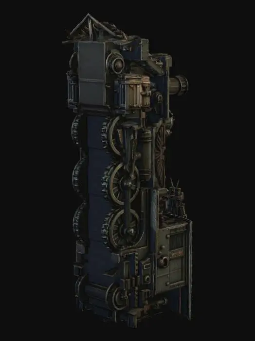 3D model for warhammer train