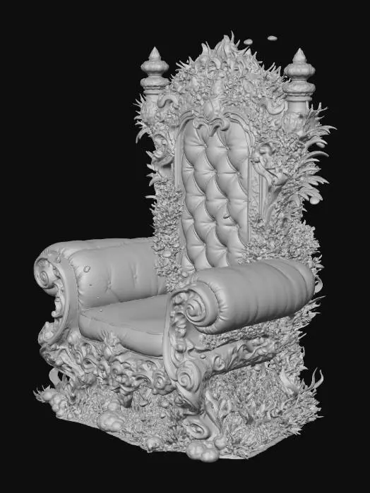 3D model for Azure Throne of Vines