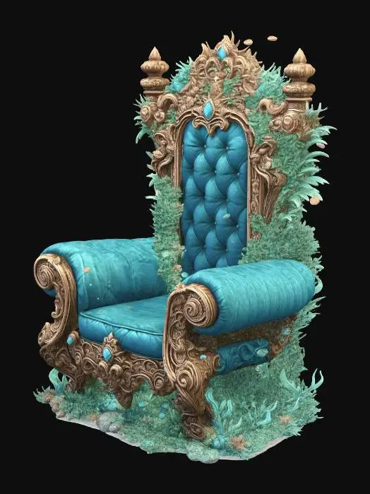 3D model for Azure Throne of Vines