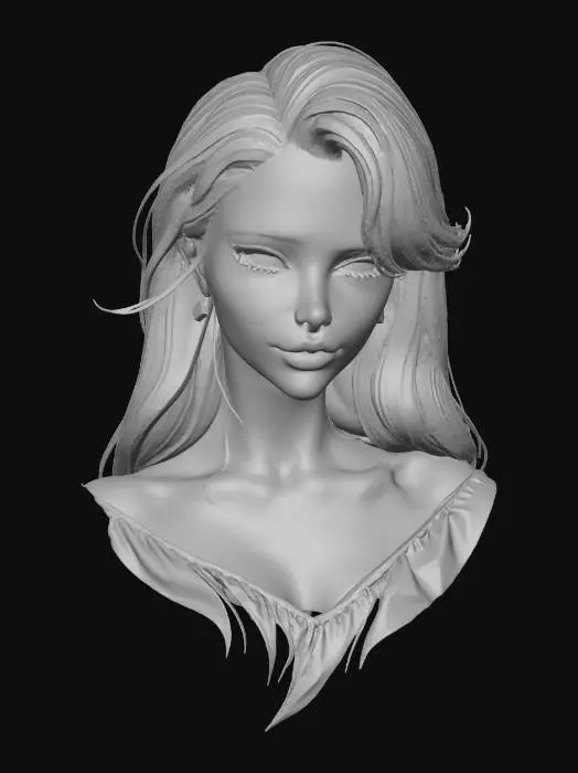 3D model for Ethereal Beauty