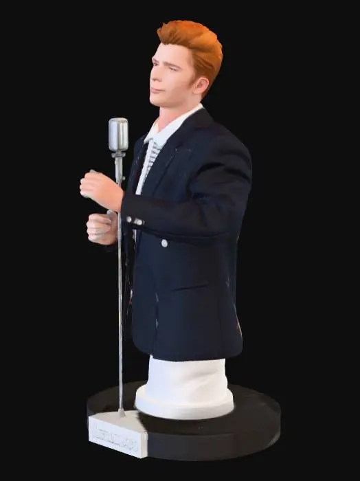 3D model for Rick Rolled