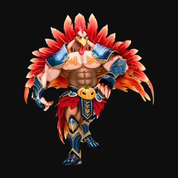 3D model for GigaTurkey, #Thanksgiving