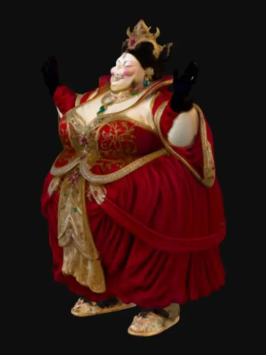 3D model for Queen of Joy