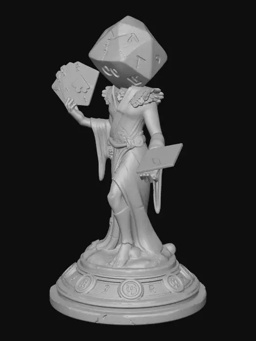 3D model for The Dicebound Arbiter