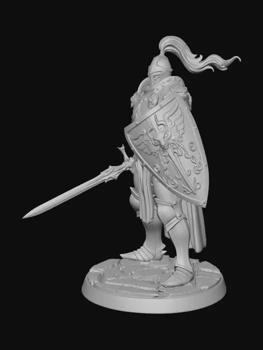 3D model for Gilded Sentinel