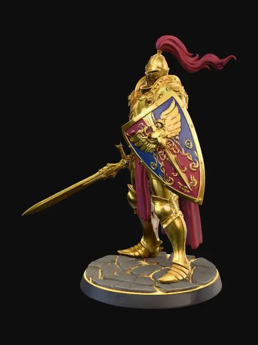 3D model for Gilded Sentinel
