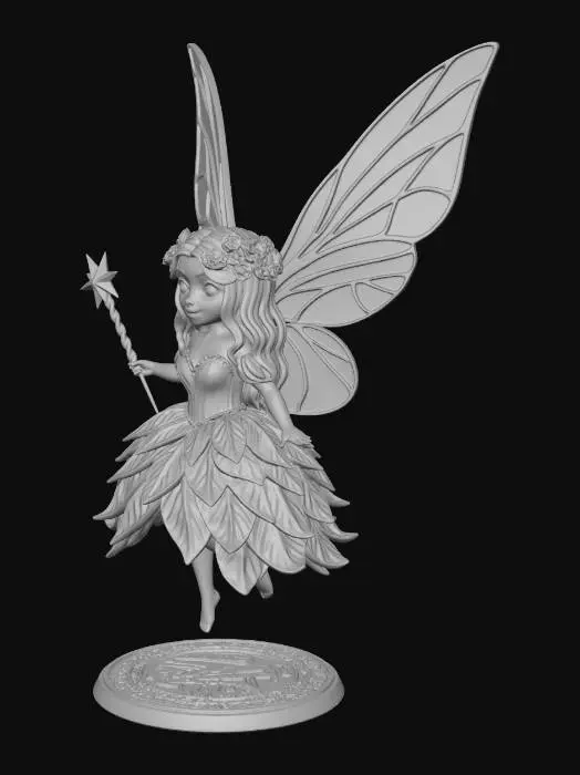 3D model for Rainbow Wings Fairy