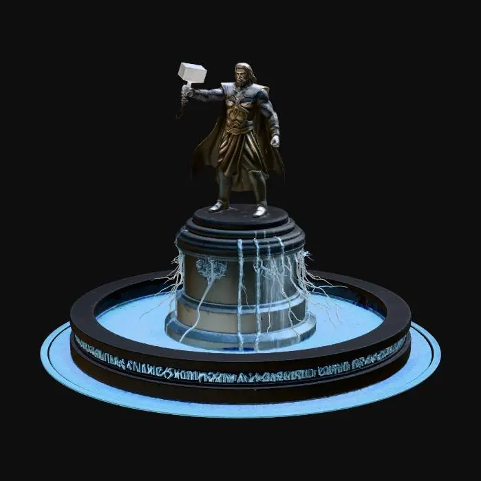 3D model for Stormbringer at the Fountain