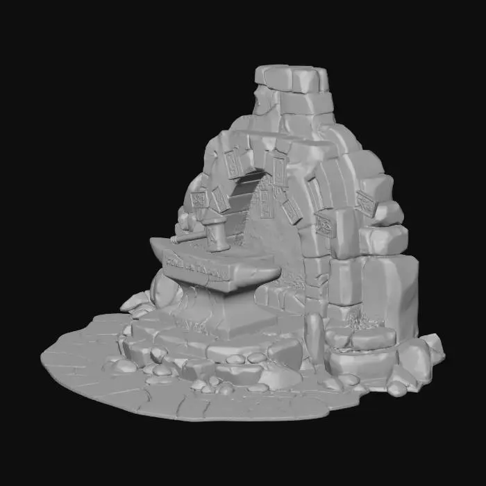 3D model for Forja del Destino