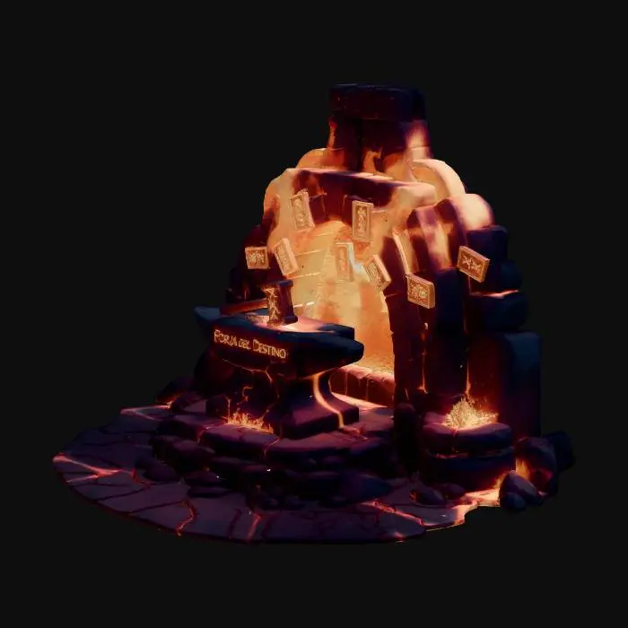 3D model for Forja del Destino