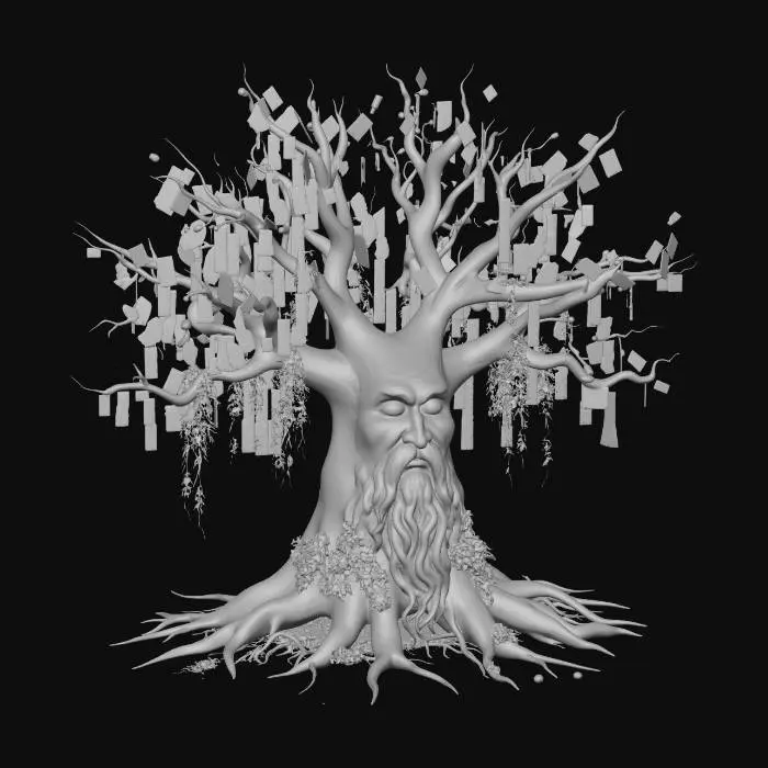 3D model for The Card Tree of Fate