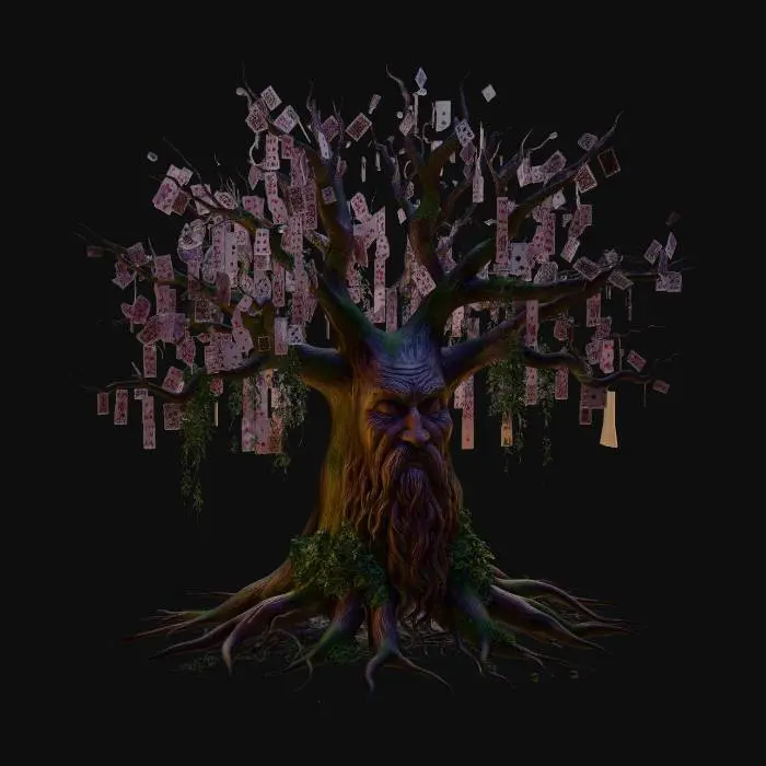 3D model for The Card Tree of Fate