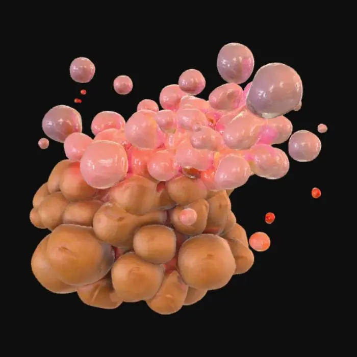 3D model for бурлящая масса в виде хобота