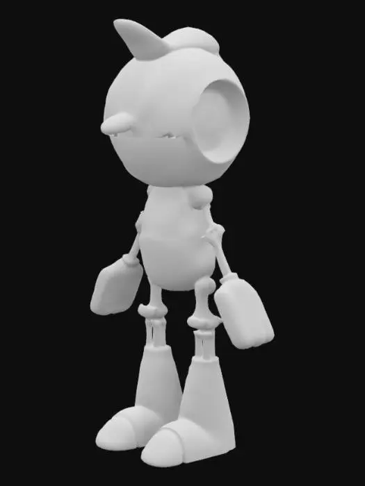 3D model for Retro Robot Cheer