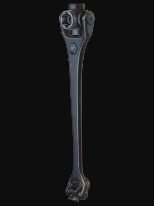3D model for Double-ended Torx wrench