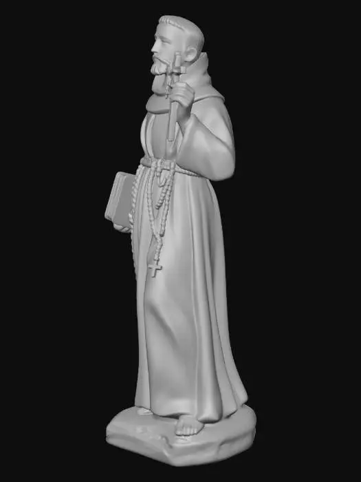3D model for Saint Statue