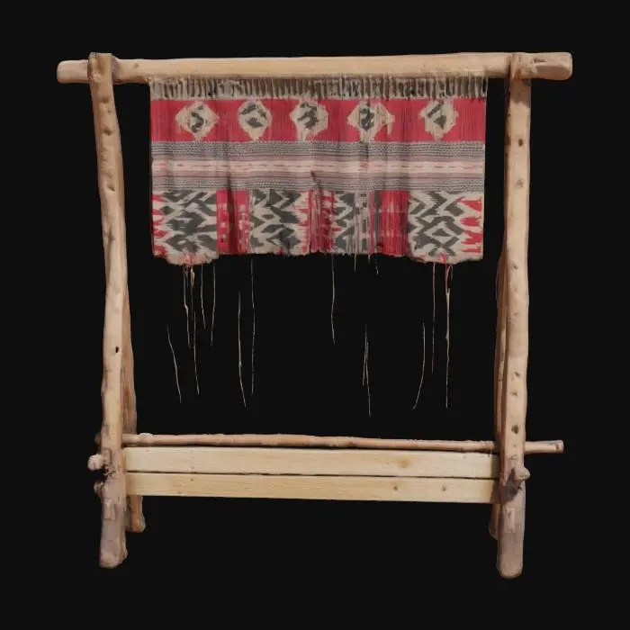 3D model for Loom Crafting Tapestry