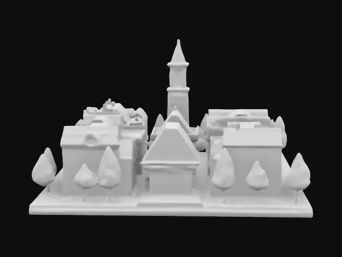 3D model for small city