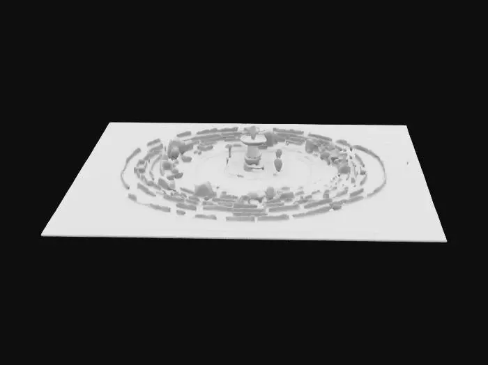 3D model for small city