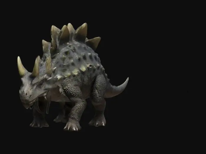 3D model for Ankylosaurus, Ultra Realistic, Highly Detailed
