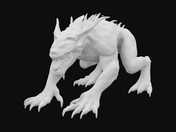 3D model for Black Myth: Wukong, Beast