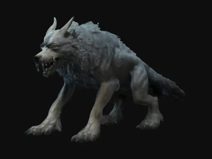 3D model for Fenrir from Norse Mythology