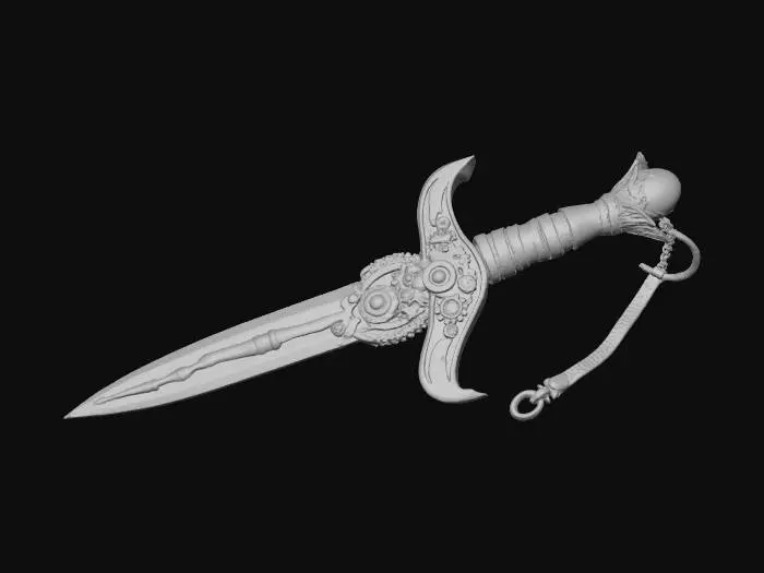 3D model for Steampunk Greatsword