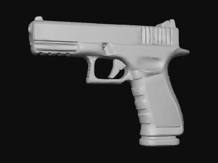 3D model for Glock-17
