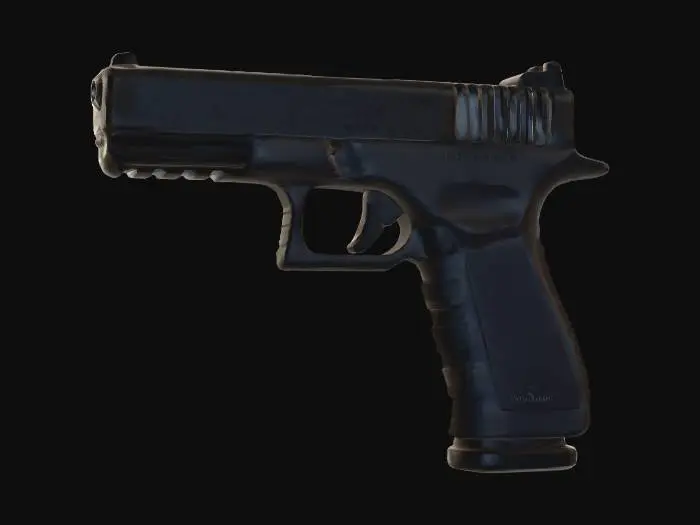 3D model for Glock-17