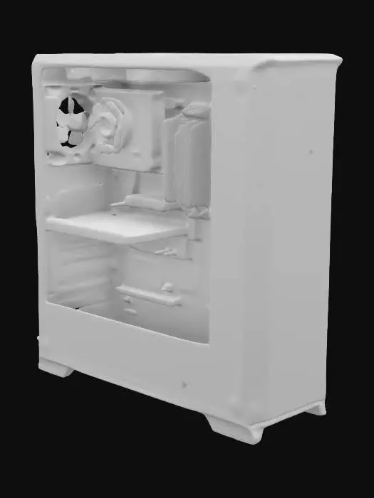 3D model for a gaming pc