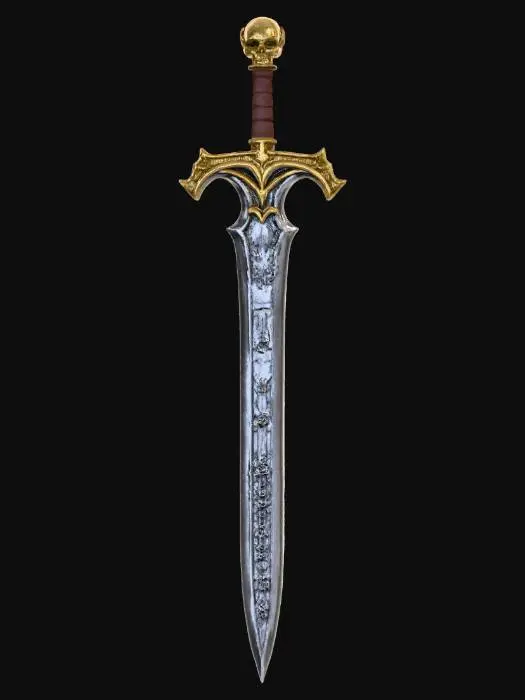 3D model for King's Zweihander