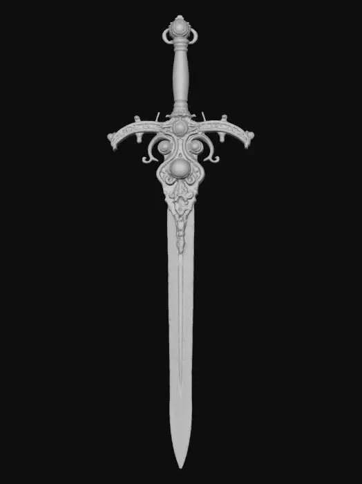 3D model for Steampunk Greatsword