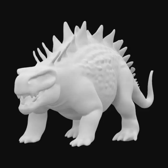 3D model for Ankylosaurus, Ultra Realistic, Highly Detailed