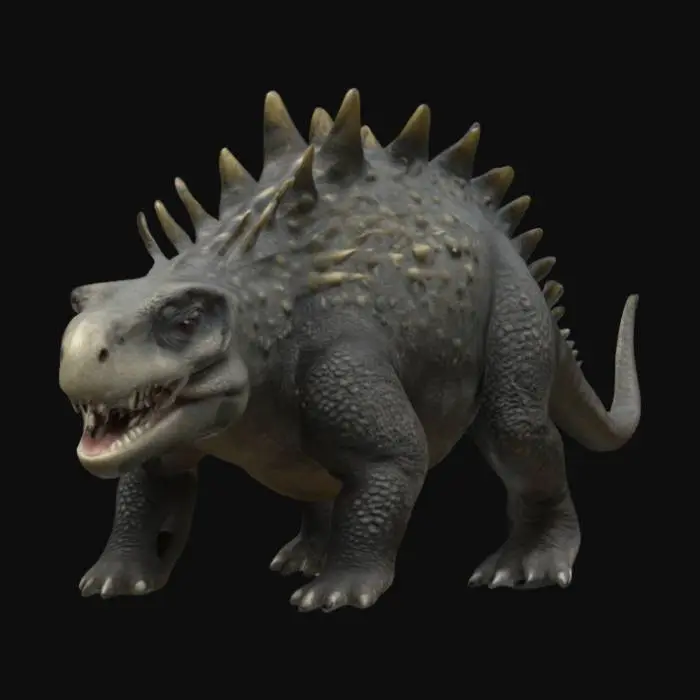 3D model for Ankylosaurus, Ultra Realistic, Highly Detailed