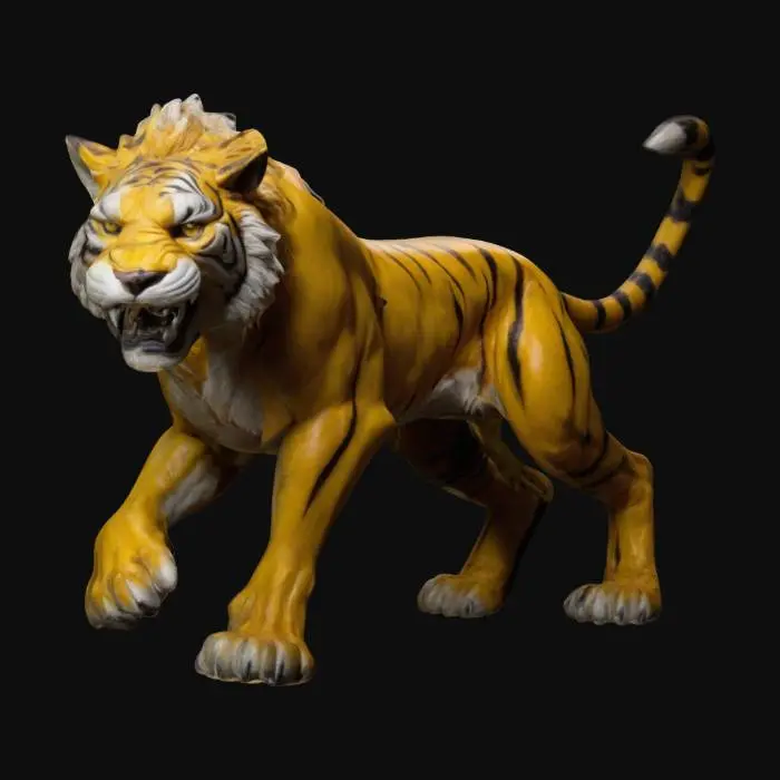 3D model for Sabretooth Tiger