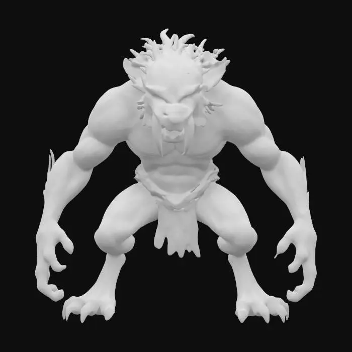 3D model for Black Myth: Wukong, Beast