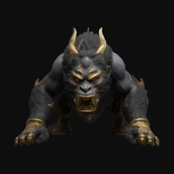 3D model for Black Myth: Wukong, Beast