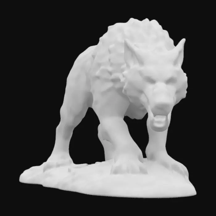 3D model for Fenrir from Norse Mythology
