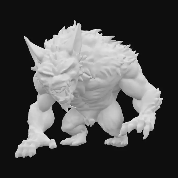 3D model for Fenrir from Norse Mythology