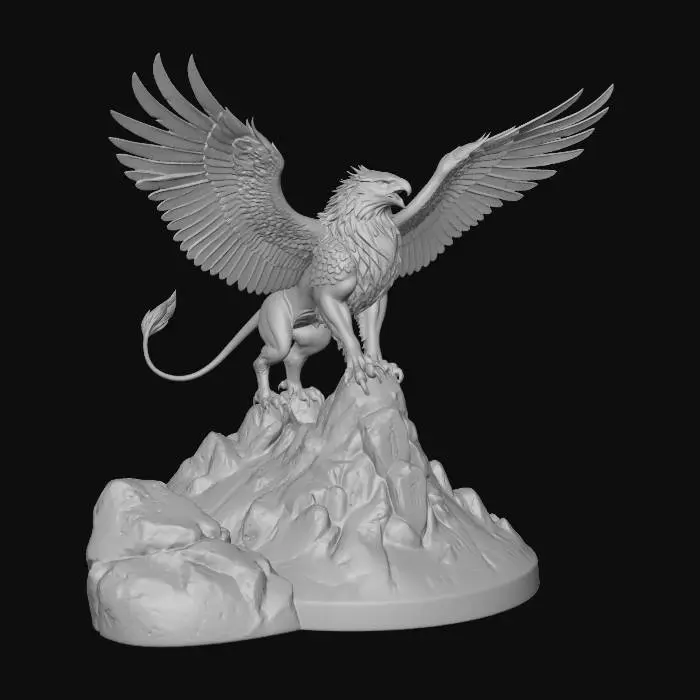 3D model for Guardian of the Peaks