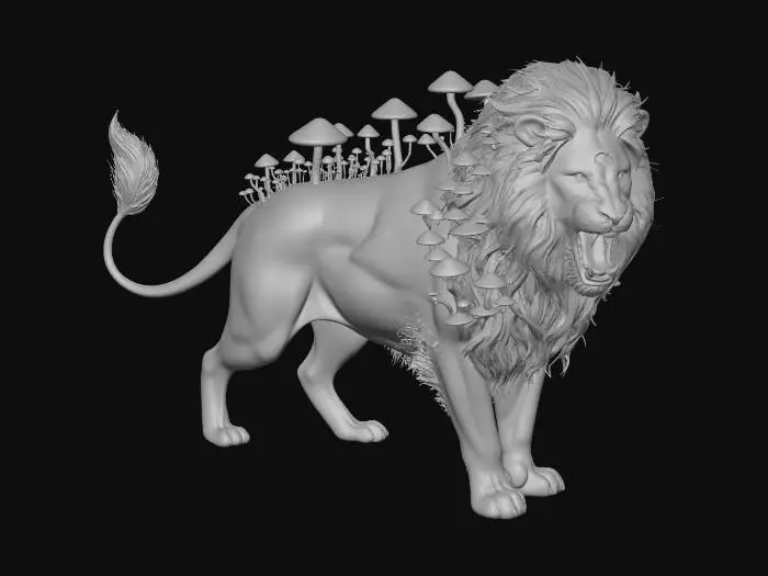 3D model for Lumina of the Moonlit Forest