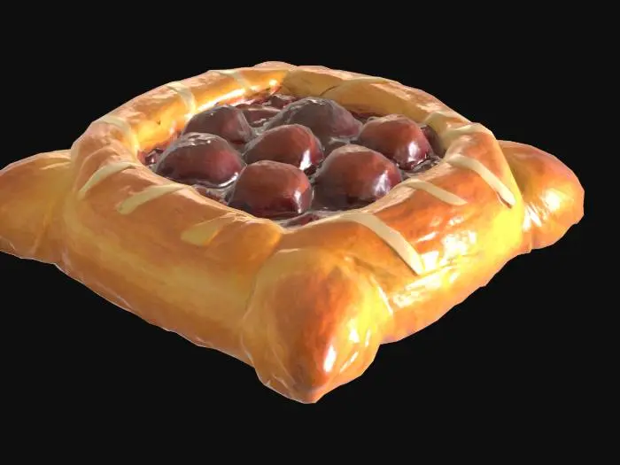 3D model for Cherry Danish Delight