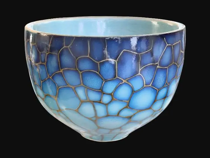 3D model for Cerulean Mosaic Bowl