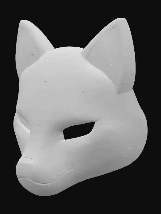 3D model for Mystic Feline Mask
