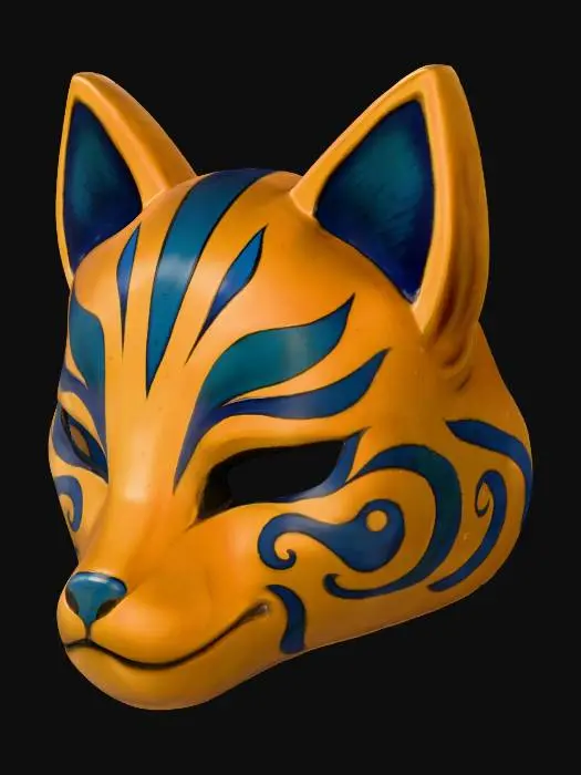 3D model for Mystic Feline Mask