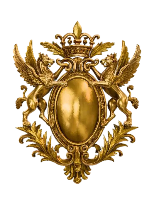โมเดล 3D ของ Gilded Heraldry - Decorative สร้างโดย AI
