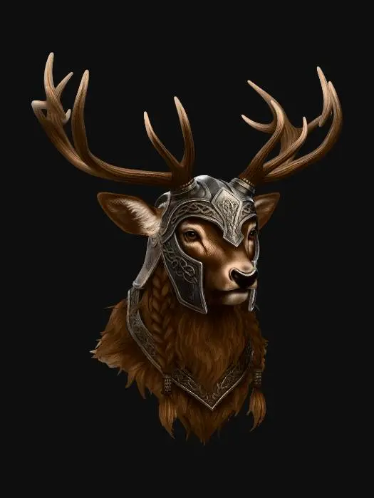 3D model for Iron-Helmed Stag