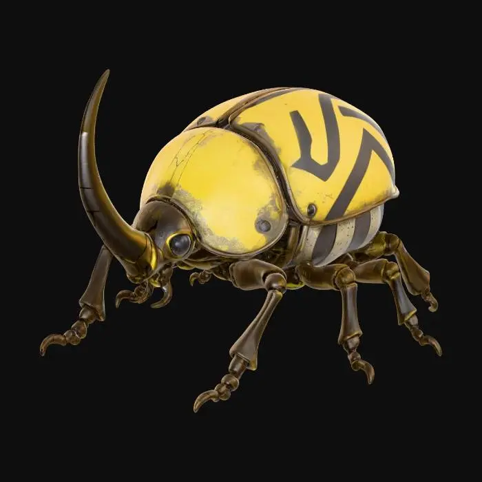 3D model for Cyber Beetle